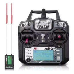 EMISORA i6X 10CH CON RECEPTOR iA10B S-BUS (10CH AFHDS 2A) FLYSKY