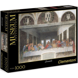 PUZZLE 1000 PZS LAS ULTIMA CENA DE LEONARDO DAVINCI - CLEMENTONI 31447