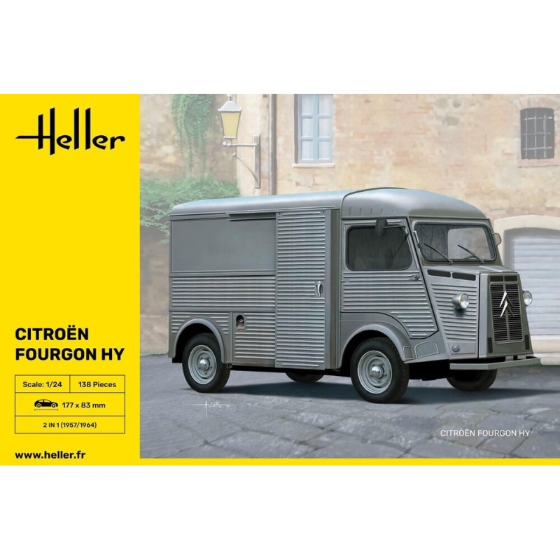 FURGONETA CITROEN TIPO H -Escala 1/24- Heller 80768