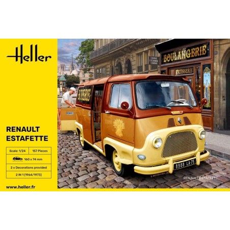 RENAULT ESTAFETTE -Escala 1/24 - Heller 80743