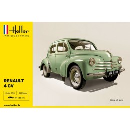 RENAULT 4CV -Escala 1/24- Heller 80762