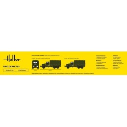 CAMION GMC CCKW 353 -Escala 1/35- Heller 81121