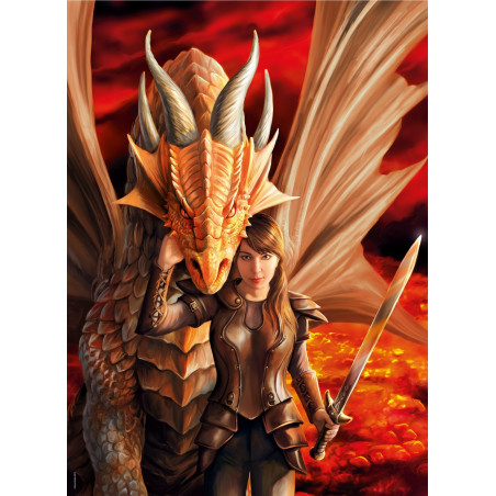 PUZZLE 1000 PZS FUERZA INTERIOR - ANNE STOKES - CLEMENTONI 39464