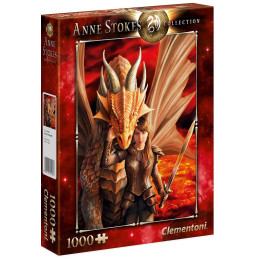 PUZZLE 1000 PZS FUERZA INTERIOR - ANNE STOKES - CLEMENTONI 39464