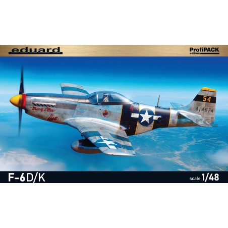 NORTH AMERICAN P-51 F-6 / K Mustang (Profipack) -Escala 1/48- Eduard 82103