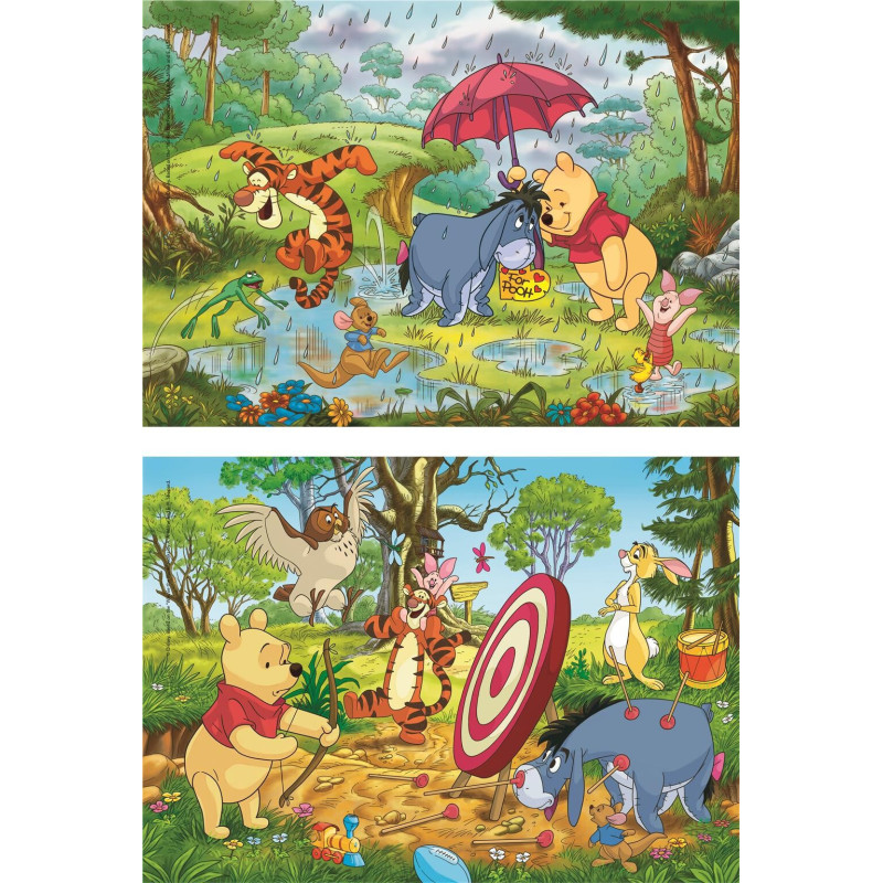 PUZZLE  2x20 PIEZAS WINNIE THE POOH - CLEMENTONI 24516