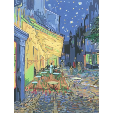 CREART - TERRAZA DEL CAFE DE VAN GOGH - PARA PINTAR - RAVENSBURGER 23519