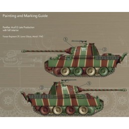 CARRO DE COMBATE Sd.Kfz. 171 Panther Ausf. G Late Prod. (Super Blitz) -Escala 1/35- Das Werk DW35041