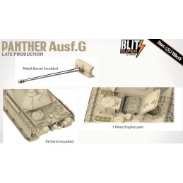 CARRO DE COMBATE Sd.Kfz. 171 Panther Ausf. G Late Prod. (Super Blitz) -Escala 1/35- Das Werk DW35041