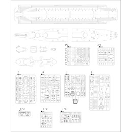 ACORAZADO U.S.S. MONTANA BB-67 USS MONTANA (Deluxe Kit) -Escala 1/350- Very Fire Model VRF350913DX