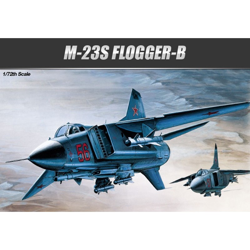 MIKOYAN GUREVICH MIG-23 S FLOGGER B -Escala 1/72- ACADEMY 12445