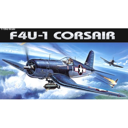 VOUGHT F4U-1 CORSAIR - ESCALA 1/72 - ACADEMY 12457