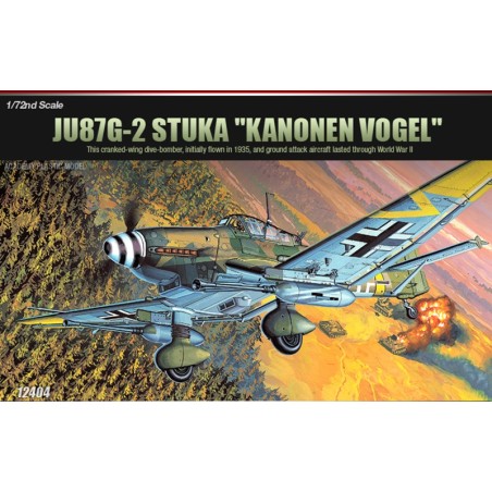 JUNKERS JU-87G-2 STUKA - ESCALA 1/72 - ACADEMY 12404