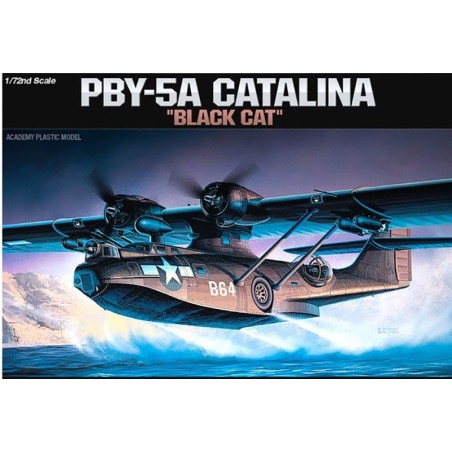 CONSOLIDATED PBY-5 A CATALINA "Black Cat" -Escala 1/72- Academy 12487