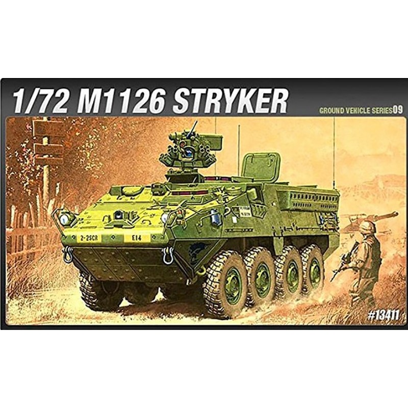 BLINDADO M1126 STRYKER - ESCALA 1/72 - ACADEMY 13411