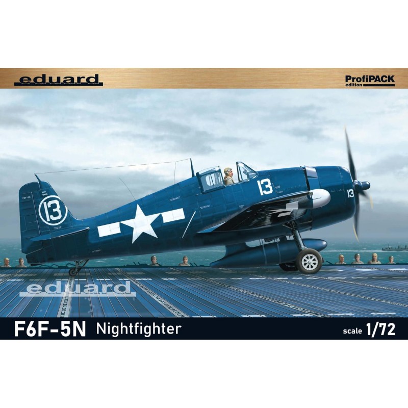 GRUMMAN F6F-5N HELLCAT -Escala 1/72- Eduard 7079