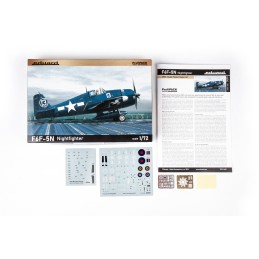 GRUMMAN F6F-5N HELLCAT -Escala 1/72- Eduard 7079