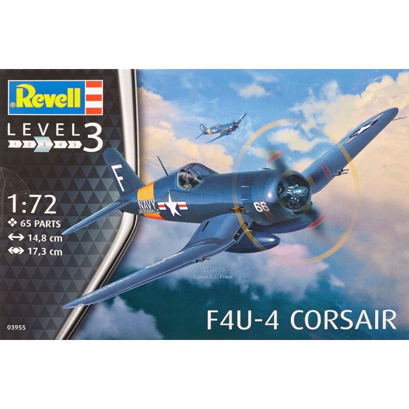 VOUGHT F4U-4 CORSAIR -Escala 1/72- Revell 03955