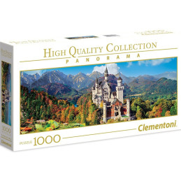 PUZZLE 1000 PZS NEUSCHWASTEIN PANORAMA - CLEMENTONI 39438