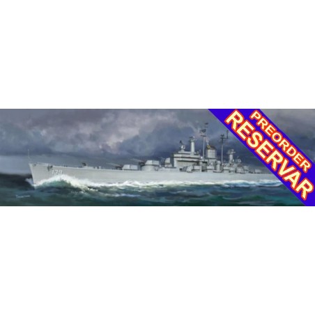 CRUCERO PESADO U.S.S. SALEM CA-139 -Escala 1/700- Very Fire Models VRF700908