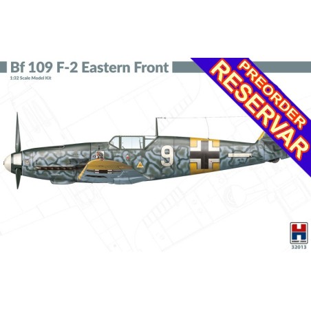 MESSERSCHMITT Bf 109 F-2 "Eastern Front" -Escala 1/32- Hobby 2000 32013