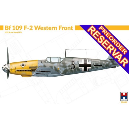 MESSERSCHMITT Bf 109 F-2 "Western Front" -Escala 1/32- Hobby 2000 32015