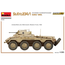 VEHICULO BLINDADO Sd.Kfz.234/1 Schwerer Panzerspahwagen (EARLY) INTERIOR KIT -Escala 1/35- MiniArt 35410