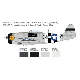 REPUBLIC P-47 D THUNDERBOLT -Escala 1/48 - ITALERI 2835