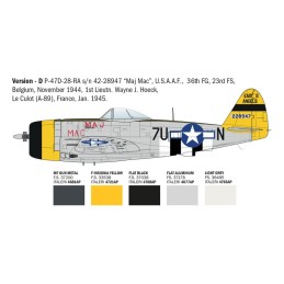 REPUBLIC P-47 D THUNDERBOLT -Escala 1/48 - ITALERI 2835