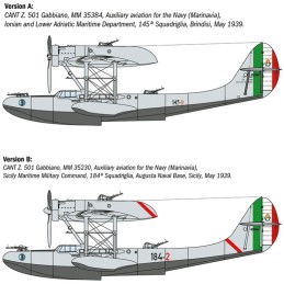 CANT Z 501 GABBIANO (España) -Escala 1/72- Italeri 112