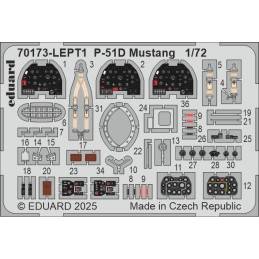 NORTH AMERICAN P-51D Mustang PROFIPACK -Escala 1/72- Eduard 70173