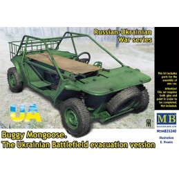 BUGGY MONGOOSE (UKRANIA) AMBULANCIA -Escala 1/35- Master Box  35240