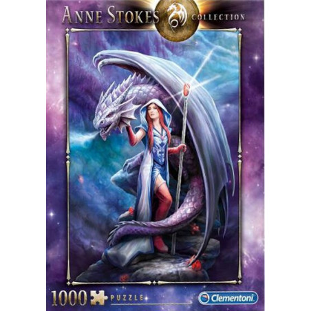 PUZZLE 1000 pzs DRAGON MAGE (690 x 500 mm) - Clementoni 39525