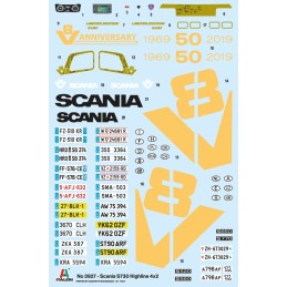 SCANIA S730 HIGHLINE 4X2 -Escala 1/24- Italeri 3927