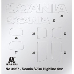 SCANIA S730 HIGHLINE 4X2 -Escala 1/24- Italeri 3927