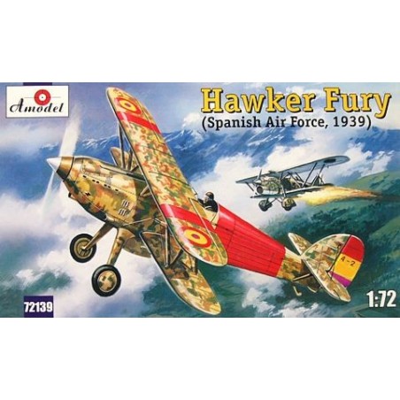 HAWKER SPANISH FURY -Escala 1/72- A model 72139