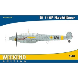 MESSERSCHMITT Bf-110 F Nachtjager -Escala 1/48- Eduard 84145