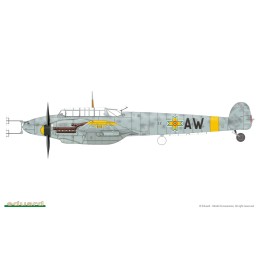 MESSERSCHMITT Bf-110 F Nachtjager -Escala 1/48- Eduard 84145