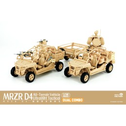 VEHICULO TODOTERRENO ALTA MOVILIDAD MRZR D4 U.S. ARMY Dual Combo -Escala 1/35- Magic Factory 2005