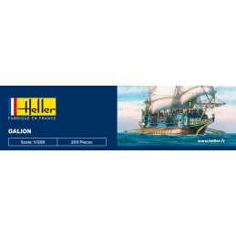 GALEON ESPAÑOL (Pegamento & pinturas) -Escala 1/200- Heller 56835