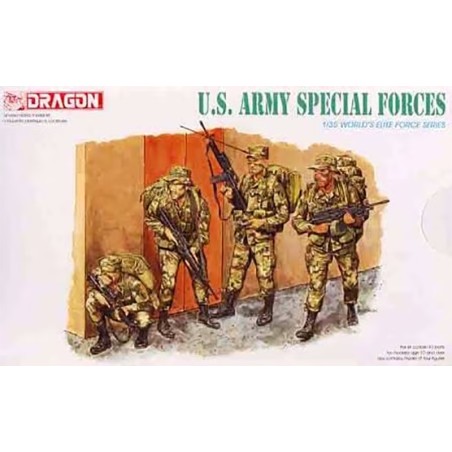 FUERZAS ESPECIALES U.S. ARMY -Escala 1/35- Dragon Models 3024