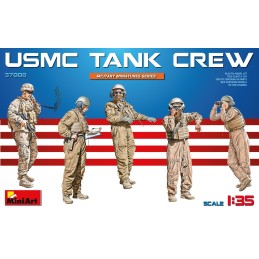 TRIPULACION CARRO U.S. MARINES CORPS -Escala 1/35- MiniArt Model 37008