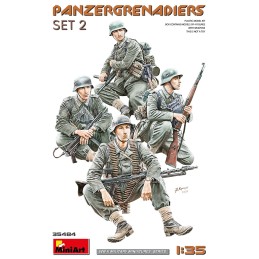 PANZERGRANADEROS ALEMANES Set 2 -Escala 1/35- MiniArt 35484