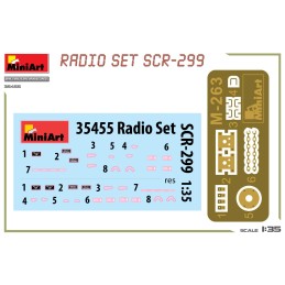 SET RADIO U.S. ARMY SCR-299 -Escala 1/35- MiniArt 35455