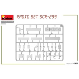 SET RADIO U.S. ARMY SCR-299 -Escala 1/35- MiniArt 35455