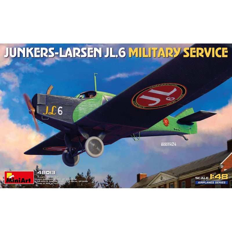 JUNKERS - LARSEN JL.6 (Militar) -Escala 1/48- MiniArt 48013