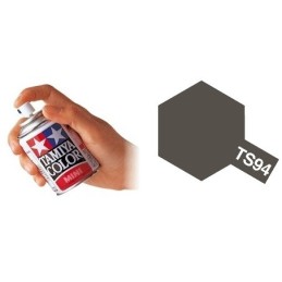 SPRAY ESMALTE TS-94 METALLIC GRAY (100 ml) - Tamiya 85094