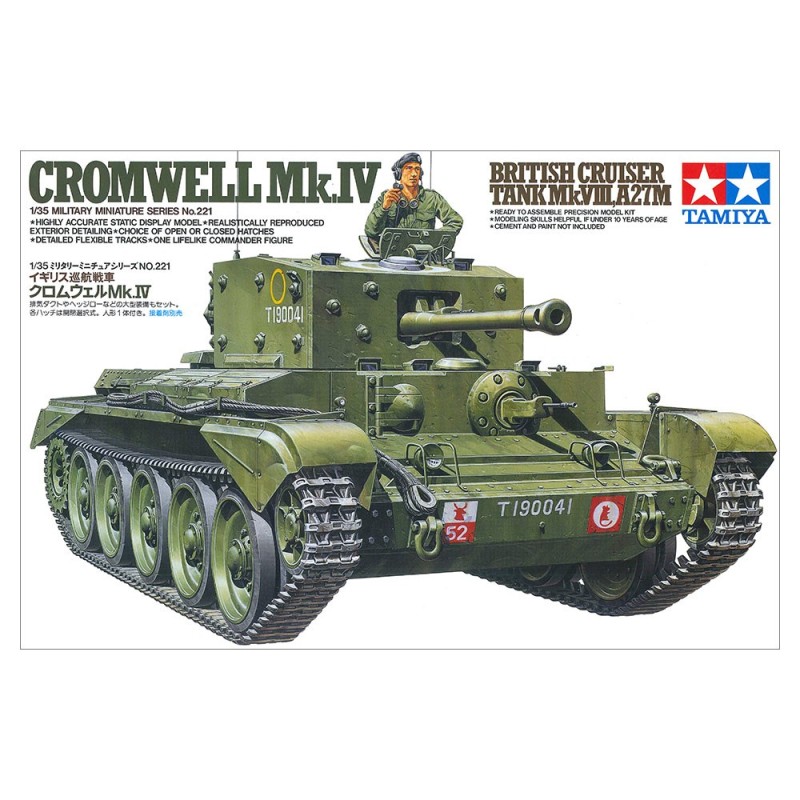 CARRO COMBATE CROMWELL MK.IV - ESCALA 1/35 - TAMIYA 35221