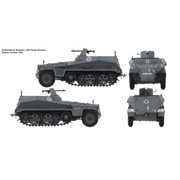 TRANSPORTE DE TROPAS Sd.Kfz. 250/1 Ausf. A -Escala 1/16- Das Werk 16018