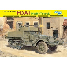 TRANSPORTE DE TROPAS M-3 A1 & Figuras + Accesorios -Escala 1/35- Dragon Models 6332